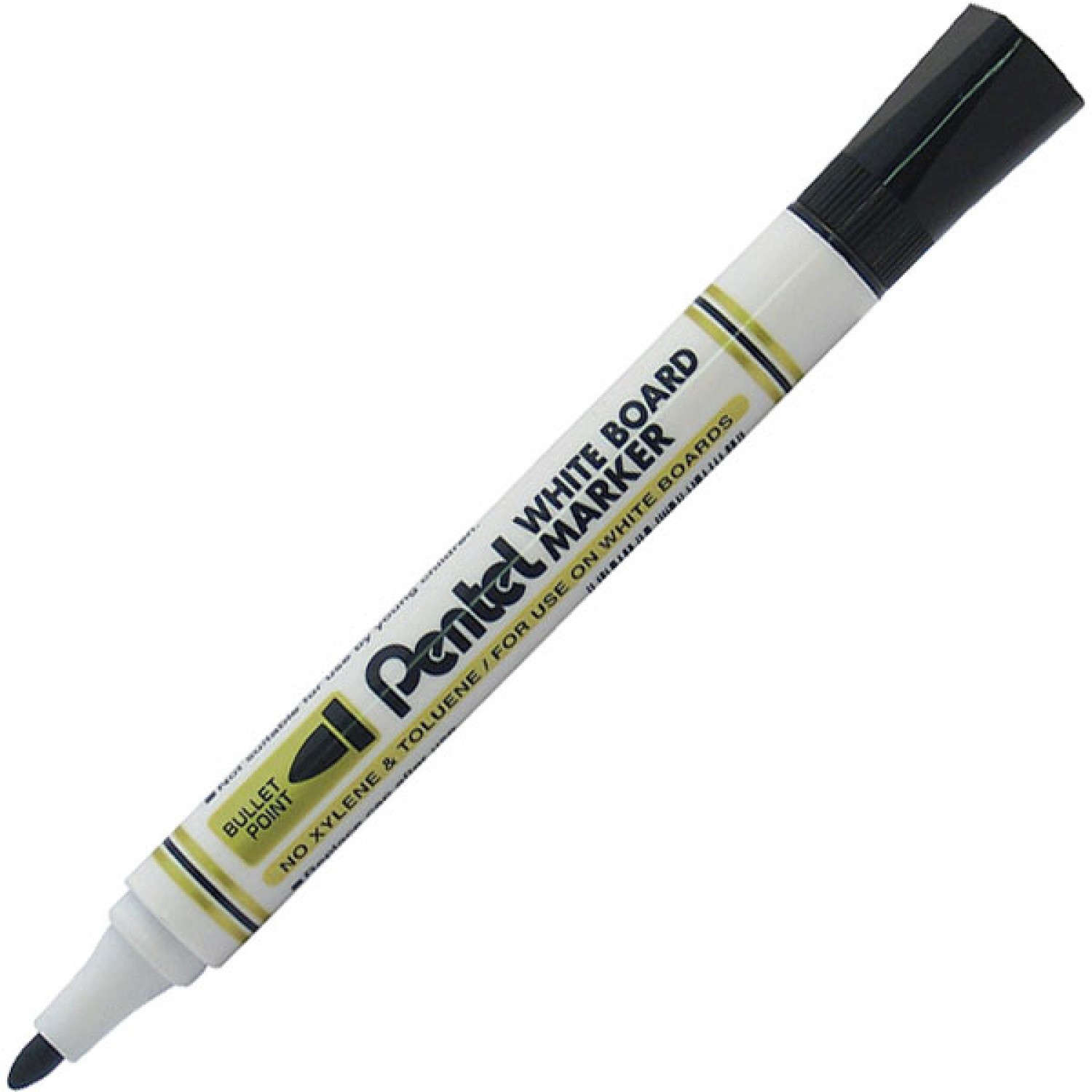 Pentel Μαρκαδόρος Ασπροπίνακα Μαύρο (MW85)
