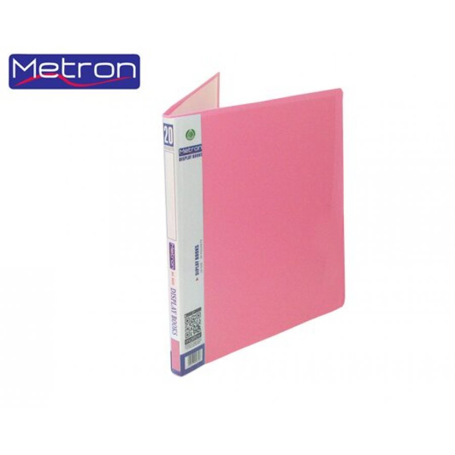 Metron Σουπλ 20 Θέσεων Α4 Ροζ (90720SP) Metron Σουπλ 20 Θέσεων Α4 Ροζ (90720SP)