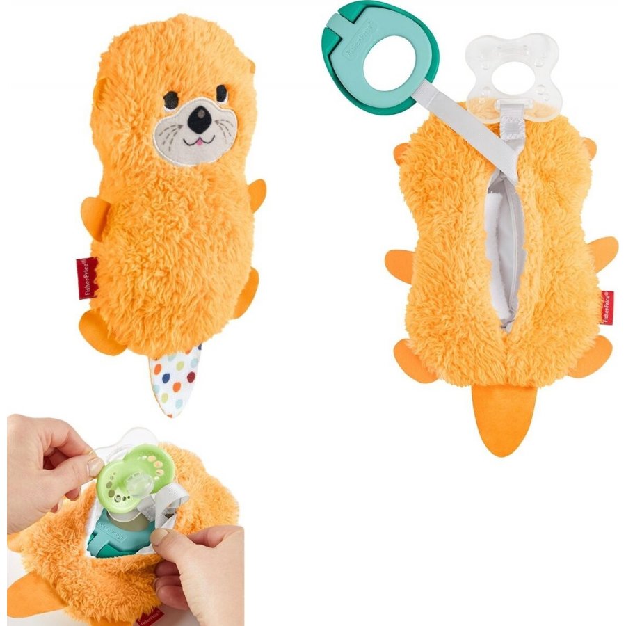 Fisher Price Ζωάκι Με λαβή Πιπίλας Βίδρα (GKC49) Fisher Price Ζωάκι Με λαβή Πιπίλας Βίδρα (GKC49)