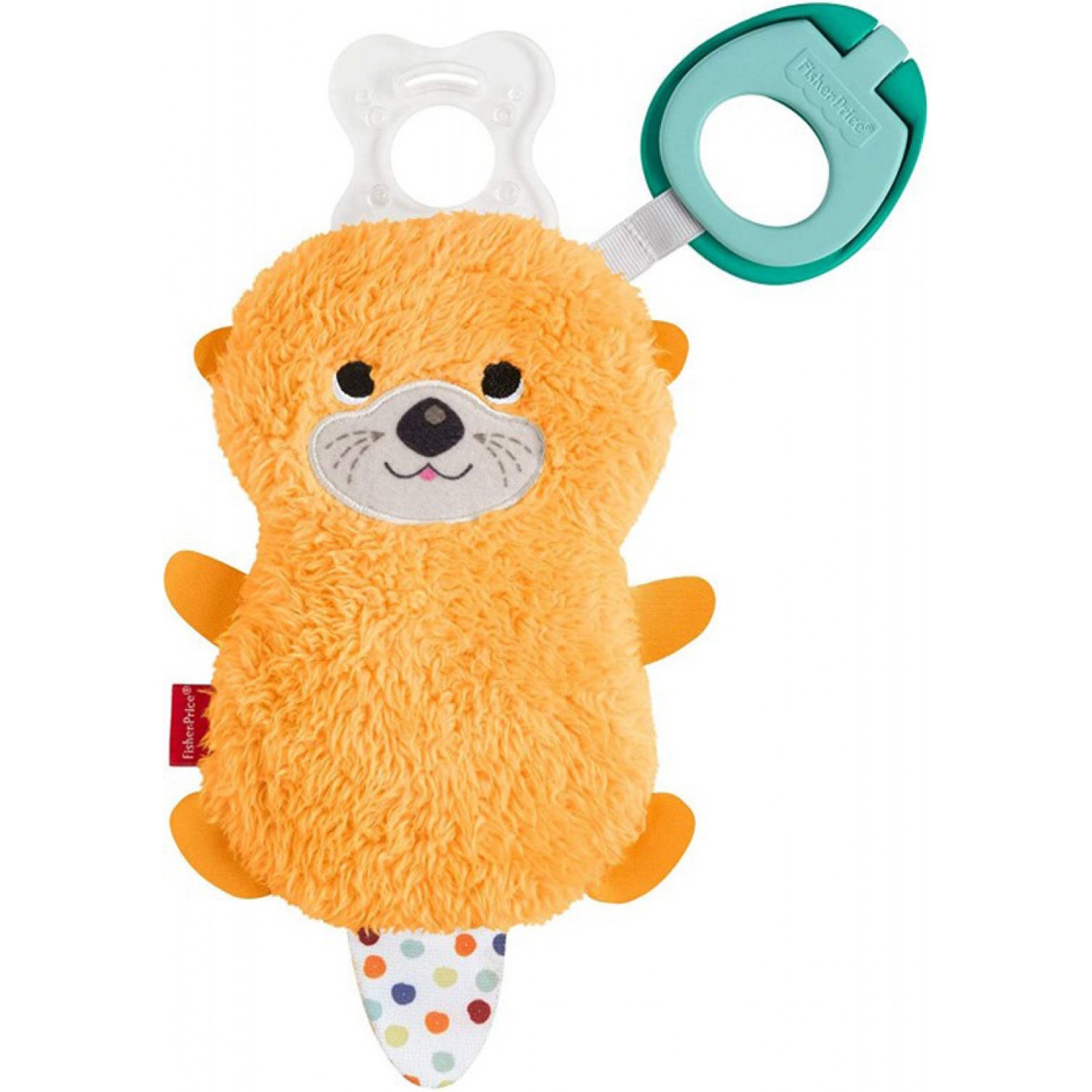 Fisher Price Ζωάκι Με λαβή Πιπίλας Βίδρα (GKC49) Fisher Price Ζωάκι Με λαβή Πιπίλας Βίδρα (GKC49)