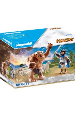 Playmobil History Ο Οδυσσέας & ο Κύκλωπας Πολύφημος (70470)