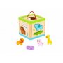 Tooky Toys Κύβος Σφηνώματα με Ζωάκια από Ξύλο (TL642) Tooky Toys Κύβος Σφηνώματα με Ζωάκια από Ξύλο (TL642)