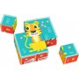 Tooky Toys Ξύλινο Παιδικό Puzzle Κύβοι με Ζώα (TL690) Tooky Toys Ξύλινο Παιδικό Puzzle Κύβοι με Ζώα (TL690)