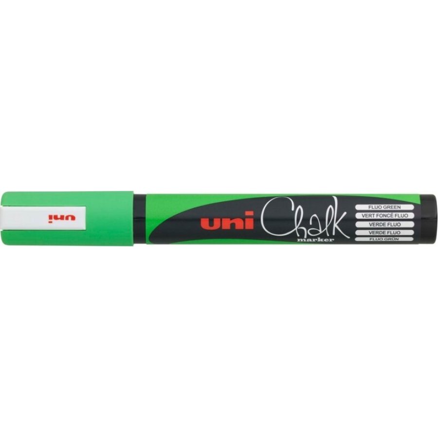 Uni-Ball Chalk Marker Μαρκαδόρος Υγρής Κιμωλίας Πράσινο Φωσφορούχο 1.8-2.5mm (PWE5M) Uni-Ball Chalk Marker Μαρκαδόρος Υγρής Κιμωλίας Πράσινο Φωσφορούχο 1.8-2.5mm (PWE5M)
