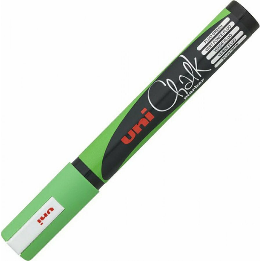 Uni-Ball Chalk Marker Μαρκαδόρος Υγρής Κιμωλίας Πράσινο Φωσφορούχο 1.8-2.5mm (PWE5M) Uni-Ball Chalk Marker Μαρκαδόρος Υγρής Κιμωλίας Πράσινο Φωσφορούχο 1.8-2.5mm (PWE5M)