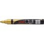 Uni-Ball Chalk Marker Μαρκαδόρος Υγρής Κιμωλίας Χρυσό 1.8-2.5mm (PWE5M) Uni-Ball Chalk Marker Μαρκαδόρος Υγρής Κιμωλίας Χρυσό 1.8-2.5mm (PWE5M)