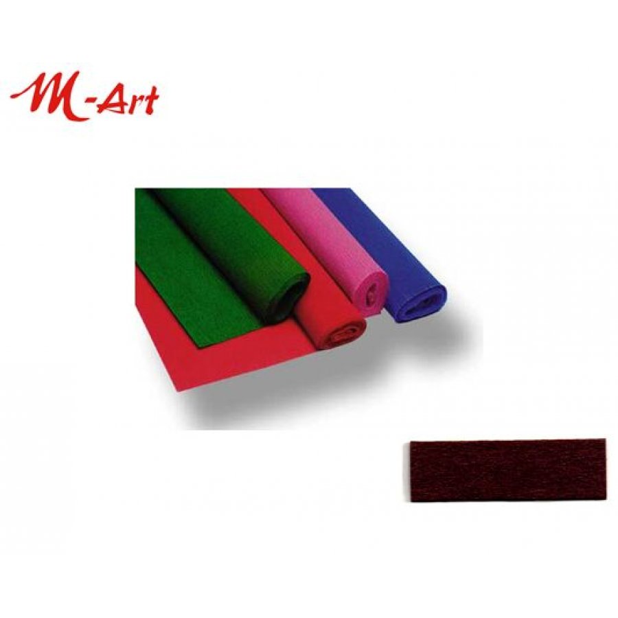 Metron Art Χαρτί Γκοφρέ Σκούρο Καφέ 50cmx2m Metron Art Χαρτί Γκοφρέ Σκούρο Καφέ 50cmx2m