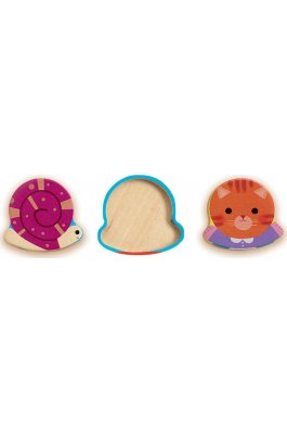 Djeco Ξύλινο Παιδικό Puzzle Σφηνώματα (DJ01519) Djeco Ξύλινο Παιδικό Puzzle Σφηνώματα (DJ01519)