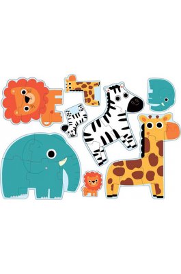 Djeco Παιδικό Puzzle Ζωάκια Ζούγκλας (Dj07135) Djeco Παιδικό Puzzle Ζωάκια Ζούγκλας (Dj07135)