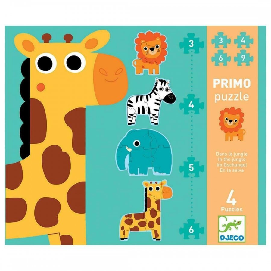 Djeco Παιδικό Puzzle Ζωάκια Ζούγκλας (Dj07135) Djeco Παιδικό Puzzle Ζωάκια Ζούγκλας (Dj07135)