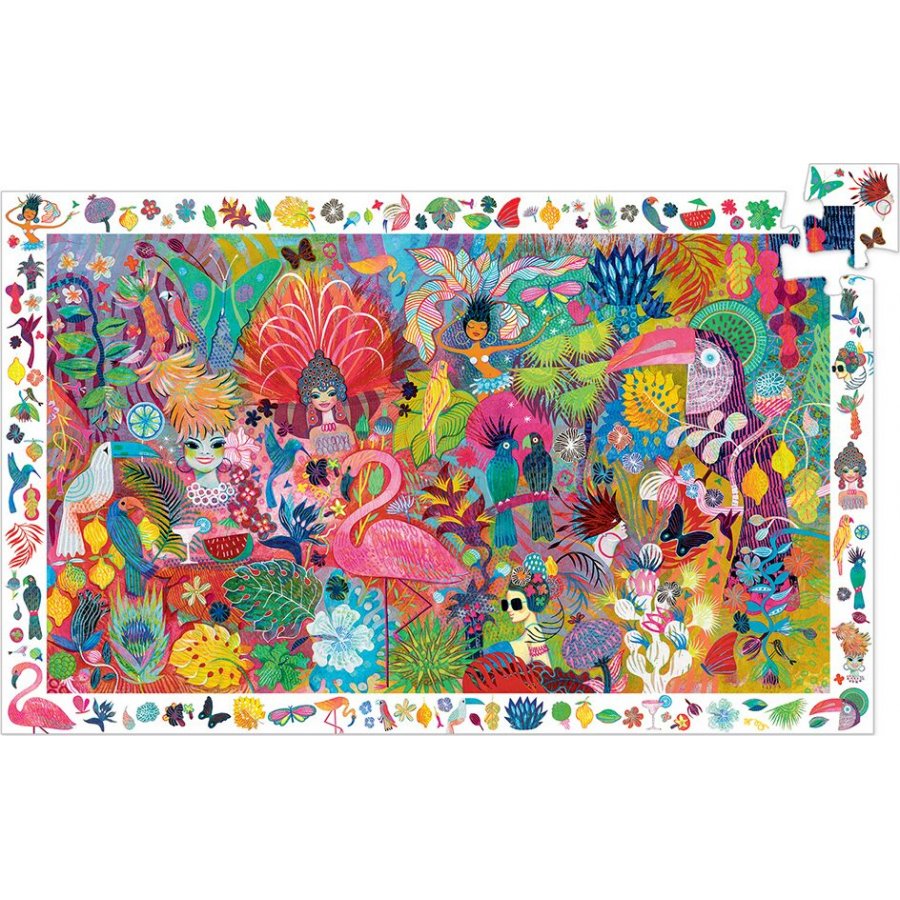 Djeco Ξύλινο Παιδικό Puzzle Καρναβάλι στο Ρίο (Dj07452) Djeco Ξύλινο Παιδικό Puzzle Καρναβάλι στο Ρίο (Dj07452)