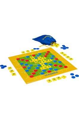 Mattel Επιτραπέζιο Παιχνίδι Scrabble Junior Ελληνική Έκδοση για 2-4 Παίκτες (Y9672)