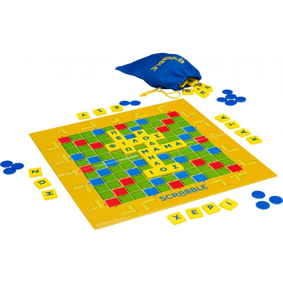 Mattel Επιτραπέζιο Παιχνίδι Scrabble Junior Ελληνική Έκδοση για 2-4 Παίκτες (Y9672) Mattel Επιτραπέζιο Παιχνίδι Scrabble Junior Ελληνική Έκδοση για 2-4 Παίκτες (Y9672)