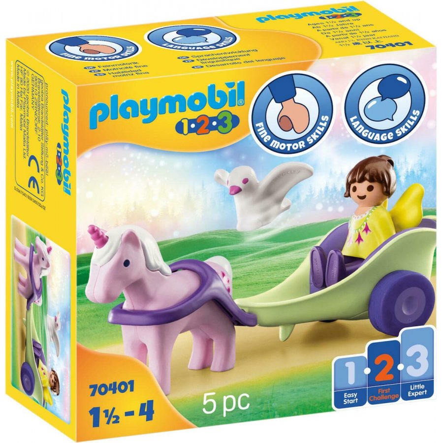 Playmobil 123 Νεραιδοάμαξα με Μονόκερο (70401) Playmobil 123 Νεραιδοάμαξα με Μονόκερο (70401)