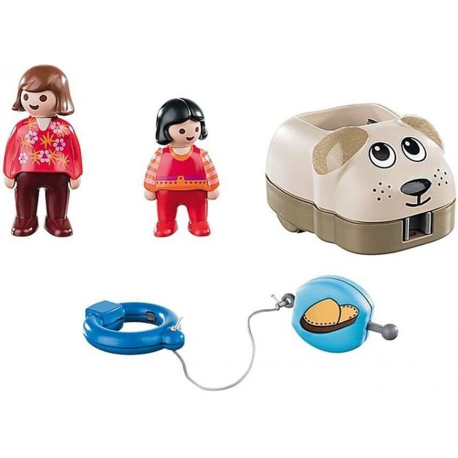 Playmobil 123 Τρενάκι με Βαγόνι Σκυλάκι (70406) Playmobil 123 Τρενάκι με Βαγόνι Σκυλάκι (70406)