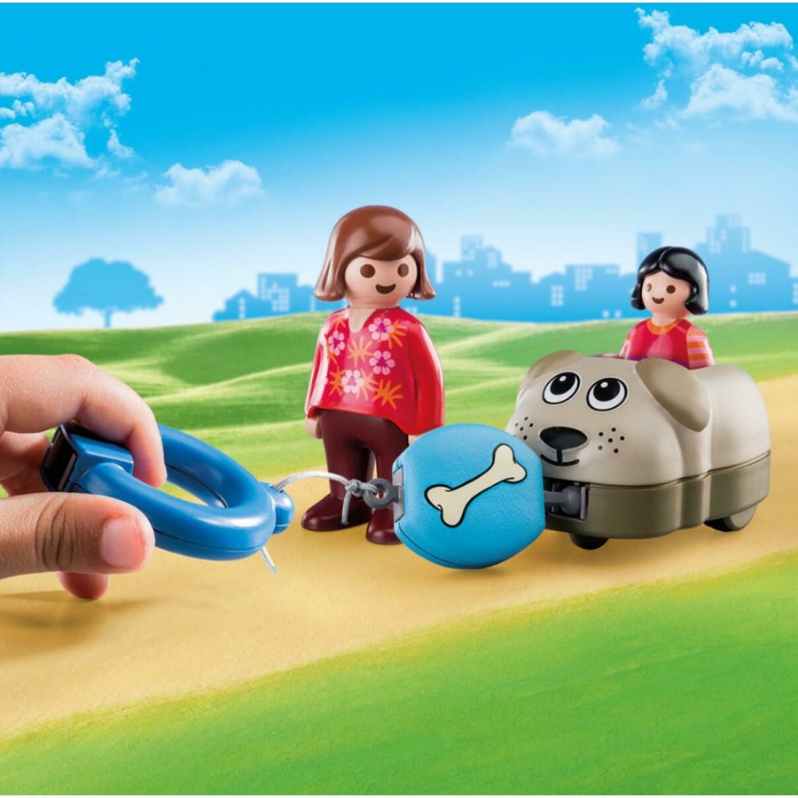 Playmobil 123 Τρενάκι με Βαγόνι Σκυλάκι (70406) Playmobil 123 Τρενάκι με Βαγόνι Σκυλάκι (70406)