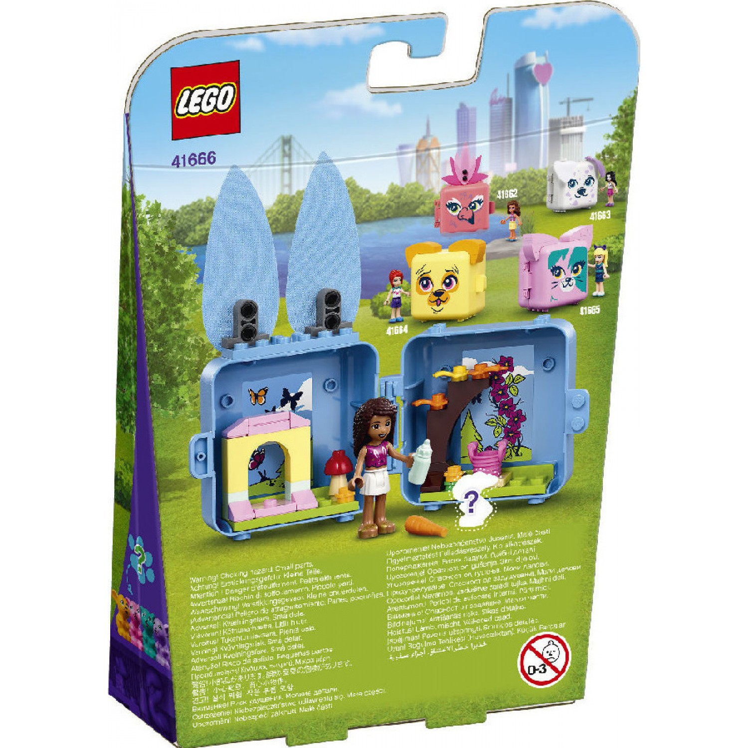 Lego Friends: Andreas Bunny Cube (41666)
