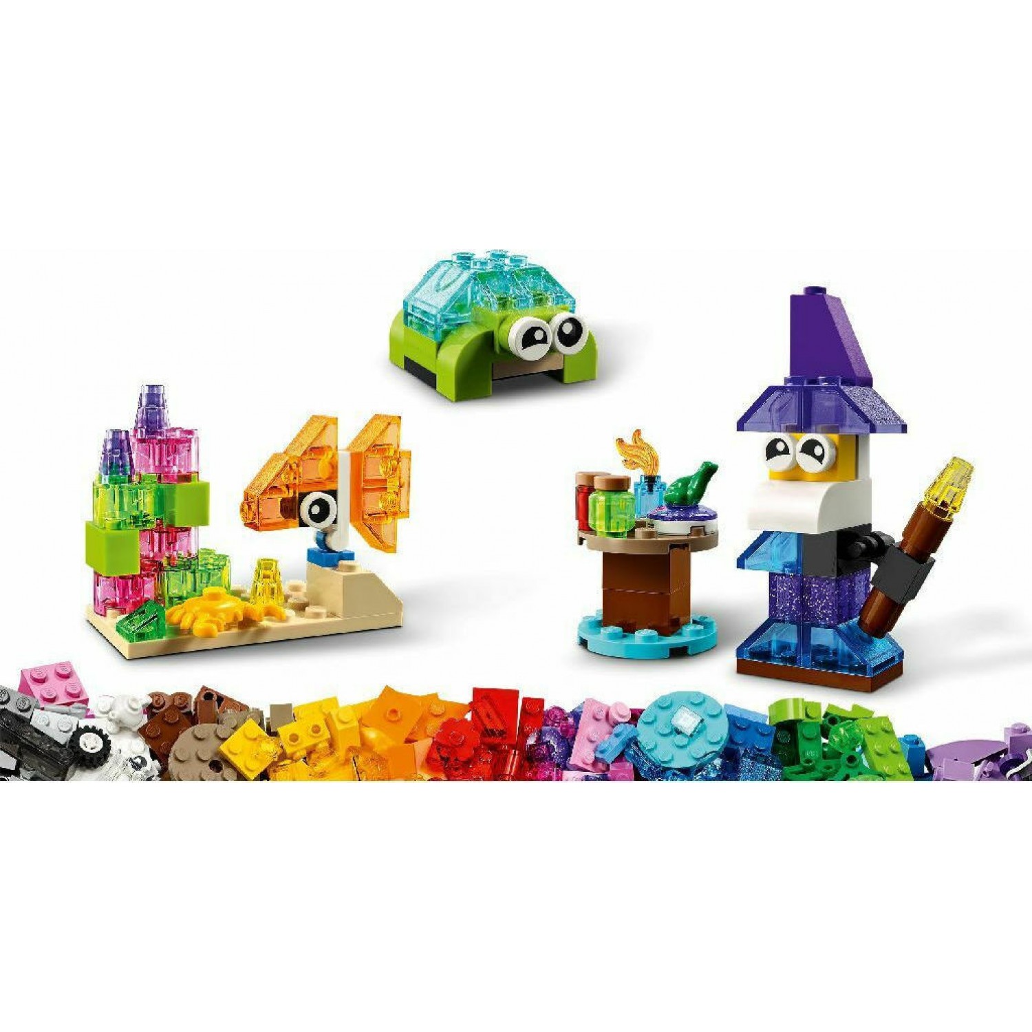 Lego Classic: Creative Transparent Bricks (11013)