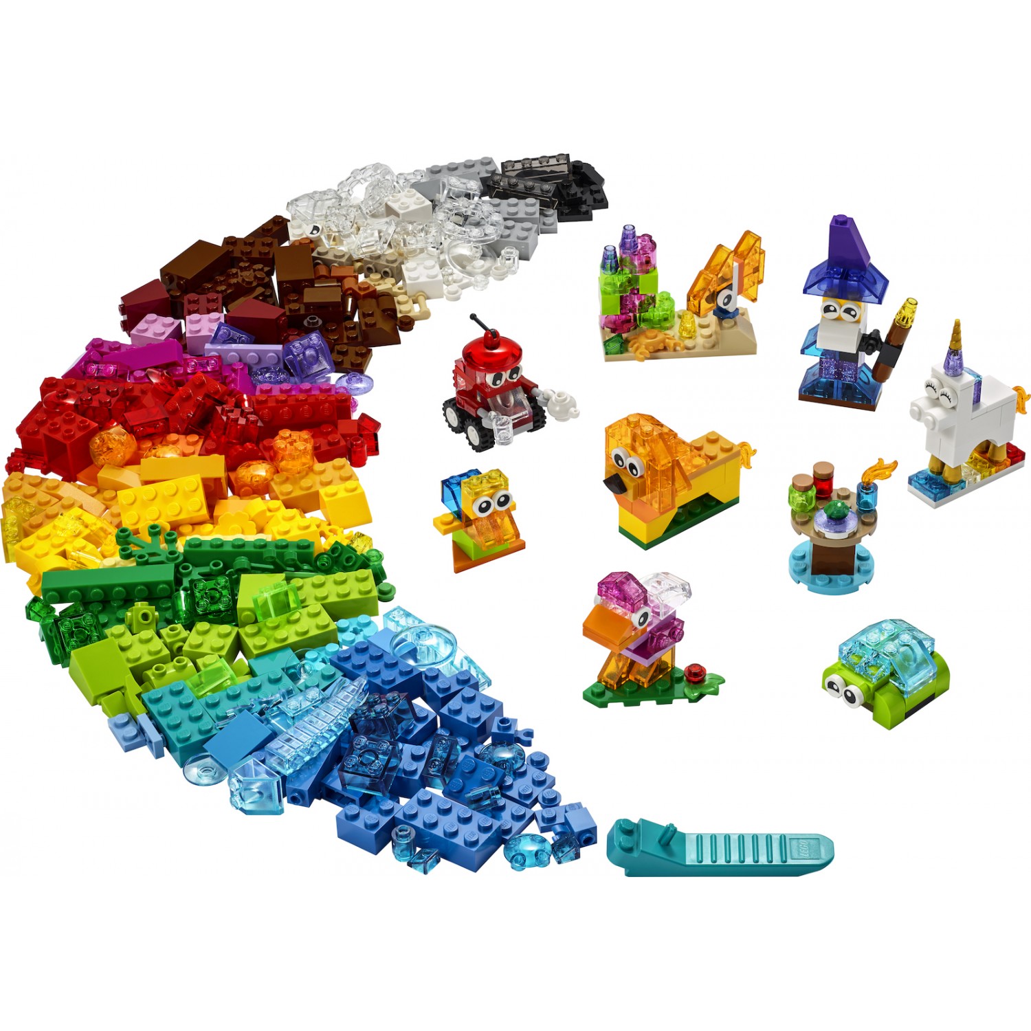 Lego Classic: Creative Transparent Bricks (11013)