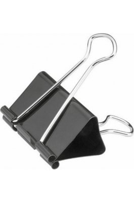 Deli Κλιπς Μεταλλικά 41mm σε Μαύρο χρώμα 12τμχ (38562) Deli Κλιπς Μεταλλικά 41mm σε Μαύρο χρώμα 12τμχ (38562)