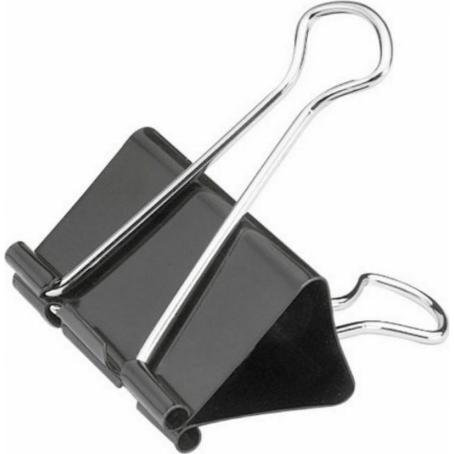 Deli Κλιπς Μεταλλικά 41mm σε Μαύρο χρώμα 12τμχ (38562) Deli Κλιπς Μεταλλικά 41mm σε Μαύρο χρώμα 12τμχ (38562)