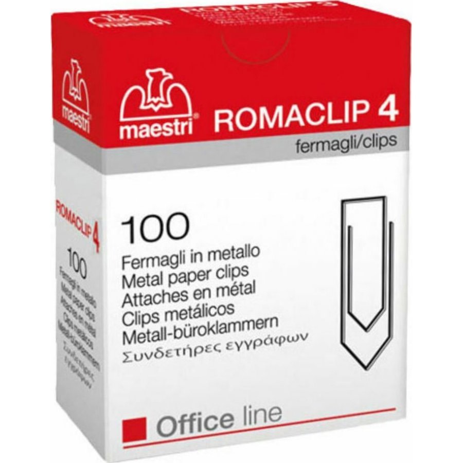 Roma Maestri Συνδετήρες No4 Roma Maestri Συνδετήρες No4