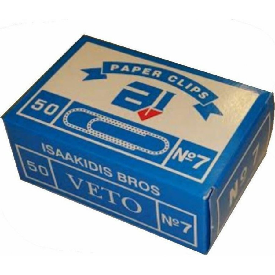 Veto Συνδετήρες No7 Veto Συνδετήρες No7