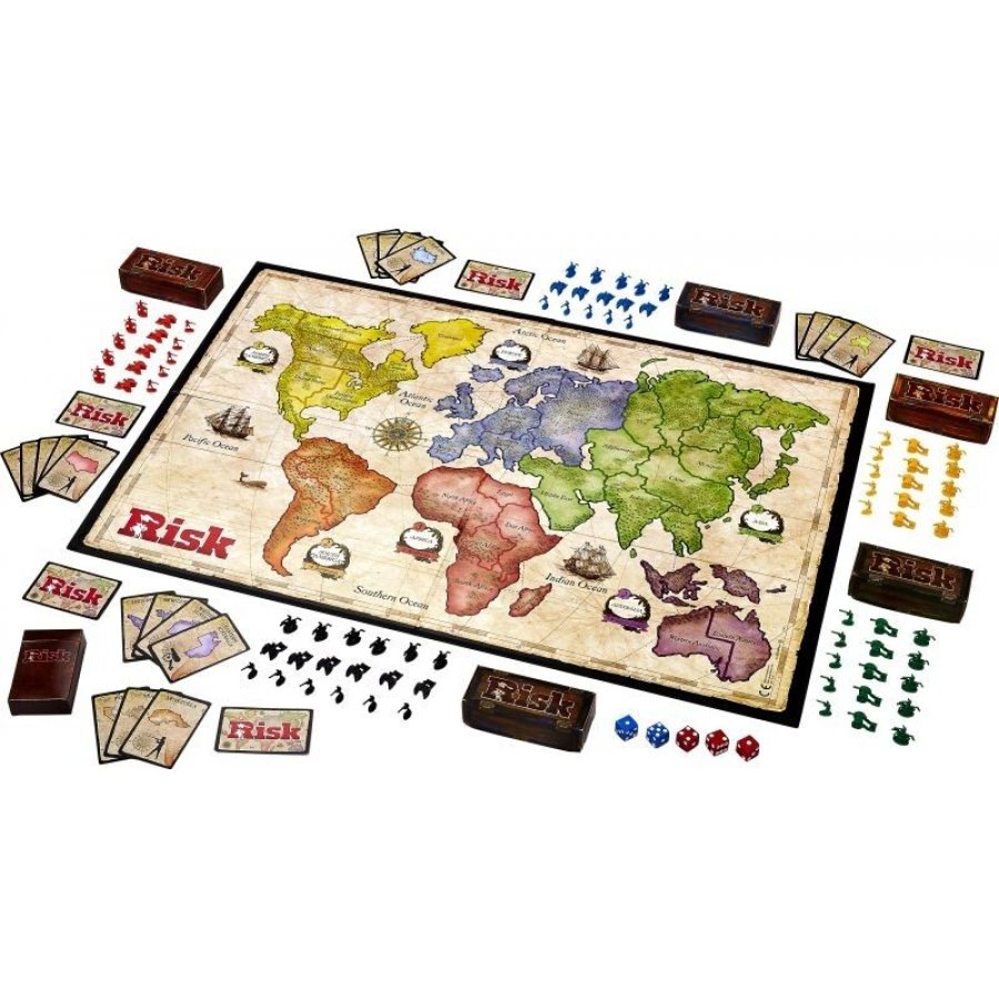 Hasbro Επιτραπέζιο Παιχνίδι Risk Refresh The Game Of Strategic Conquest για 2-5 Παίκτες (B7404) Hasbro Επιτραπέζιο Παιχνίδι Risk Refresh The Game Of Strategic Conquest για 2-5 Παίκτες (B7404)