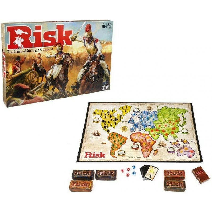 Hasbro Επιτραπέζιο Παιχνίδι Risk Refresh The Game Of Strategic Conquest για 2-5 Παίκτες (B7404) Hasbro Επιτραπέζιο Παιχνίδι Risk Refresh The Game Of Strategic Conquest για 2-5 Παίκτες (B7404)