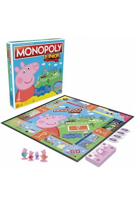 Hasbro Επιτραπέζιο Παιχνίδι Monopoly Junior Peppa Pig για 2-4 Παίκτες (F1656) Hasbro Επιτραπέζιο Παιχνίδι Monopoly Junior Peppa Pig για 2-4 Παίκτες (F1656)