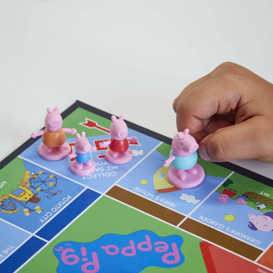 Hasbro Επιτραπέζιο Παιχνίδι Monopoly Junior Peppa Pig για 2-4 Παίκτες (F1656) Hasbro Επιτραπέζιο Παιχνίδι Monopoly Junior Peppa Pig για 2-4 Παίκτες (F1656)