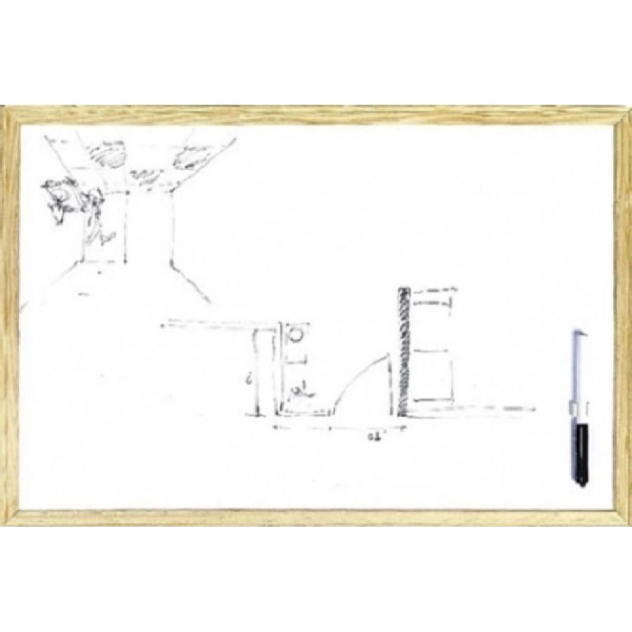 Describo Πίνακας Μαρκαδόρου με Ξύλινο Πλαίσιο 30 x 40 cm (12020105300) Describo Πίνακας Μαρκαδόρου με Ξύλινο Πλαίσιο 30 x 40 cm (12020105300)