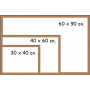 Describo Πίνακας Μαρκαδόρου με Ξύλινο Πλαίσιο 30 x 40 cm (12020105300) Describo Πίνακας Μαρκαδόρου με Ξύλινο Πλαίσιο 30 x 40 cm (12020105300)
