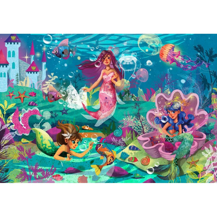 Ελληνοεκδοτική Παιδικό Puzzle Γοργόνες Ελληνοεκδοτική Παιδικό Puzzle Γοργόνες
