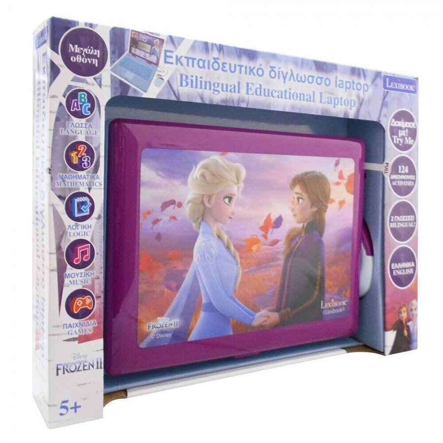 Real Fun Toys Εκπαιδευτικό Δίγλωσσο Laptop Frozen II (JC598FZI8) Real Fun Toys Εκπαιδευτικό Δίγλωσσο Laptop Frozen II (JC598FZI8)
