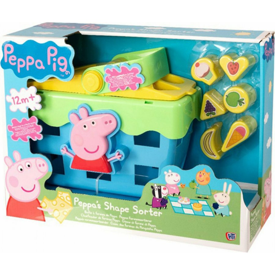 HTI Peppa Pig Shape Sorter Picnic με Ήχους (84446) HTI Peppa Pig Shape Sorter Picnic με Ήχους (84446)