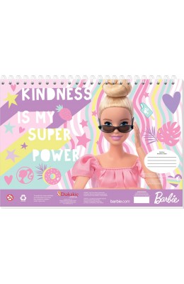 Διακάκης Barbie Μπλοκ Ζωγραφικής 40 Φύλλα 23 x 33 cm