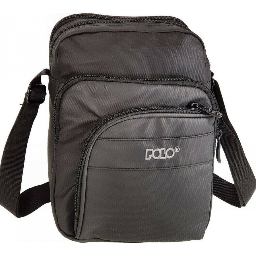 Polo Strike Large Ανδρική Τσάντα Ώμου Χιαστί σε Μαύρο (9070082001) Polo Strike Large Ανδρική Τσάντα Ώμου Χιαστί σε Μαύρο (9070082001)