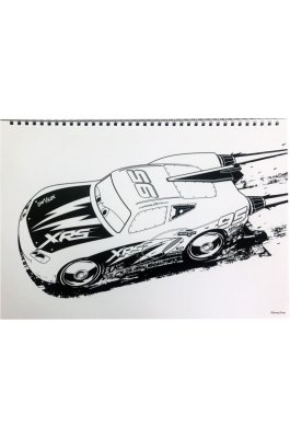 Gim Cars Μπλοκ Ζωγραφικής 40φύλλα 23 x 33 cm Gim Cars Μπλοκ Ζωγραφικής 40φύλλα 23 x 33 cm