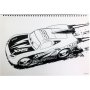 Gim Cars Μπλοκ Ζωγραφικής 40φύλλα 23 x 33 cm Gim Cars Μπλοκ Ζωγραφικής 40φύλλα 23 x 33 cm
