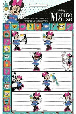 Gim Ετικέτες Τετραδίων Minnie Mouse Glitter 8τμχ (77314049) Gim Ετικέτες Τετραδίων Minnie Mouse Glitter 8τμχ (77314049)