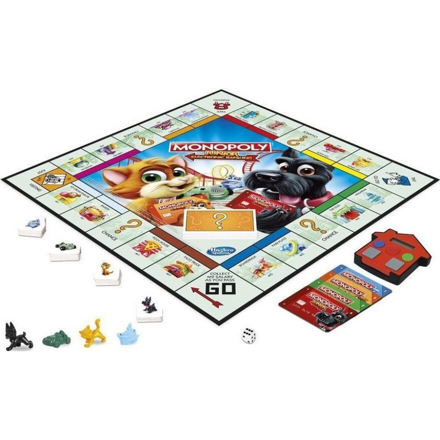 Hasbro Επιτραπέζιο Παιχνίδι Monopoly Junior Electronic Banking για 2-4 Παίκτες (E1842) Hasbro Επιτραπέζιο Παιχνίδι Monopoly Junior Electronic Banking για 2-4 Παίκτες (E1842)