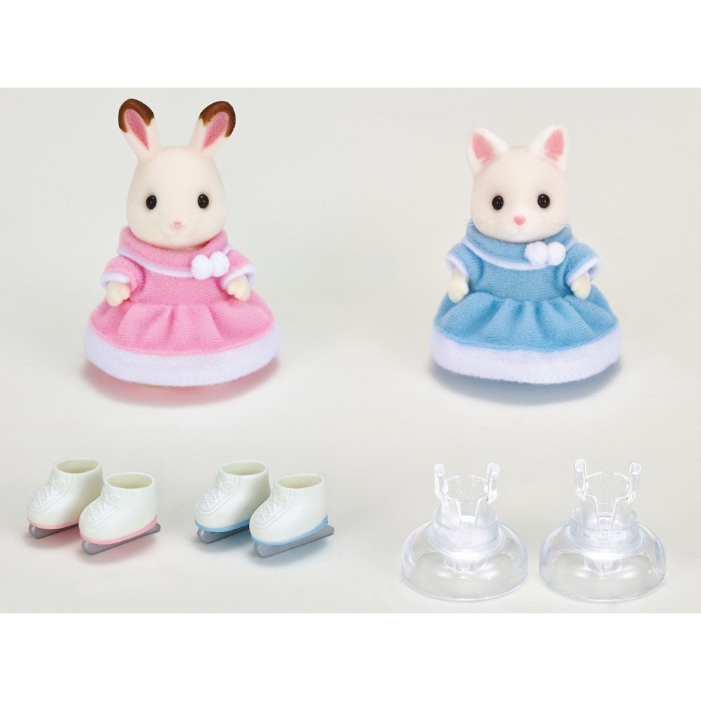 Sylvanian Families Φιλαράκια με Παγοπέδιλα (5258) Sylvanian Families Φιλαράκια με Παγοπέδιλα (5258)