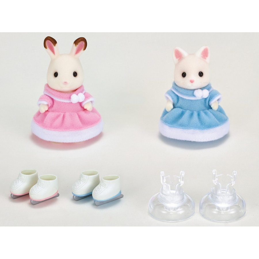 Sylvanian Families Φιλαράκια με Παγοπέδιλα (5258) Sylvanian Families Φιλαράκια με Παγοπέδιλα (5258)