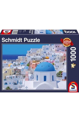 Schmidt Puzzle Santorini Cyclades Islands 2D 1000 Κομμάτια