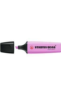 Stabilo Boss Pastel Frozen Fuchsia Μαρκαδόρος Υπογράμμισης Ροζ (70/158)