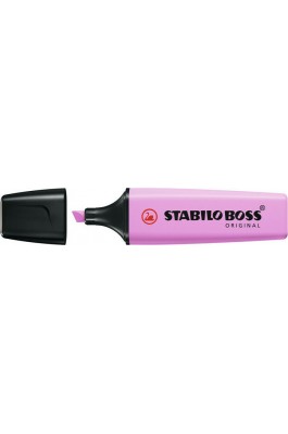Stabilo Boss Pastel Frozen Fuchsia Μαρκαδόρος Υπογράμμισης Ροζ (70/158)