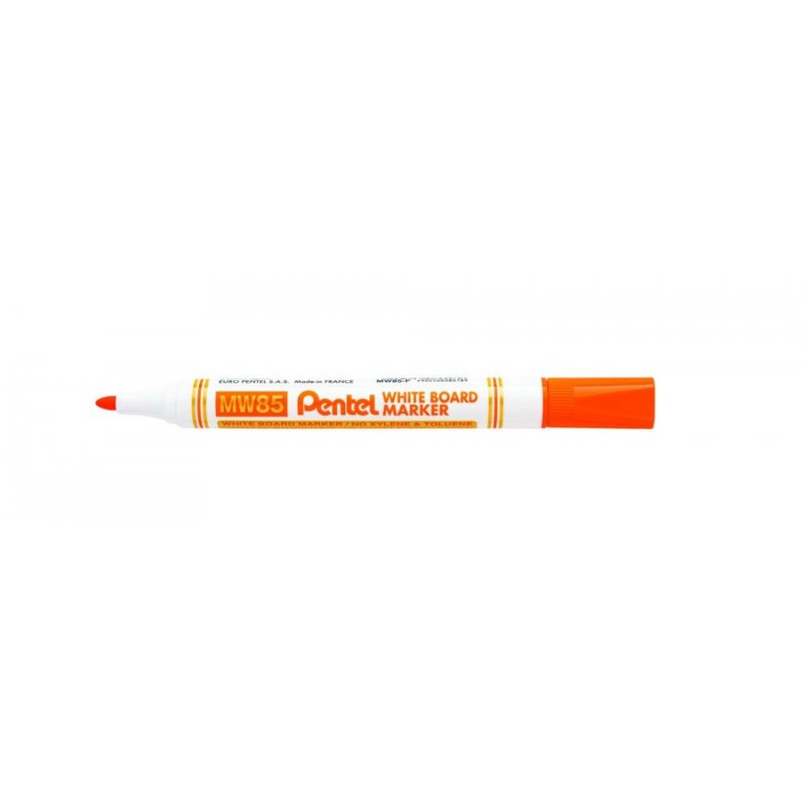 Pentel Μαρκαδόρος Ασπροπίνακα Πορτοκαλί (MW85) Pentel Μαρκαδόρος Ασπροπίνακα Πορτοκαλί (MW85)