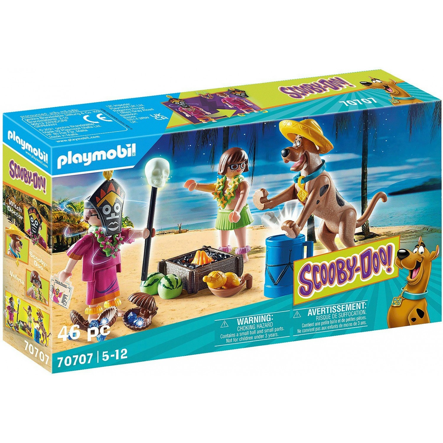 Playmobil Scooby-Doo Περιπέτεια με τον Witch Doctor (70707)