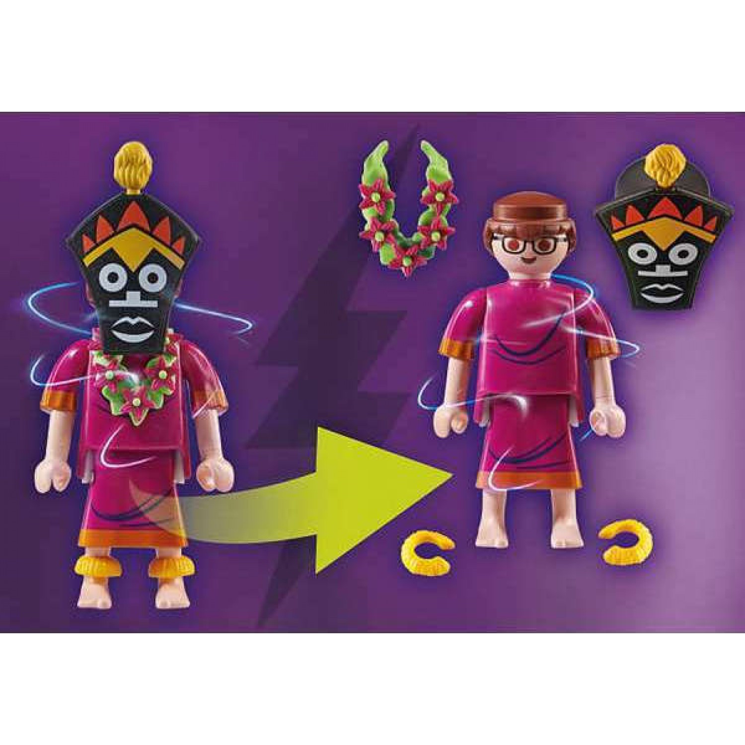 Playmobil Scooby-Doo Περιπέτεια με τον Witch Doctor (70707)